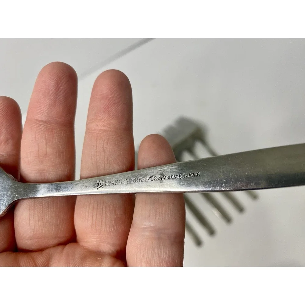 Stanley Roberts Rogers Stainless Danesmore 6 Salad Forks Replacements